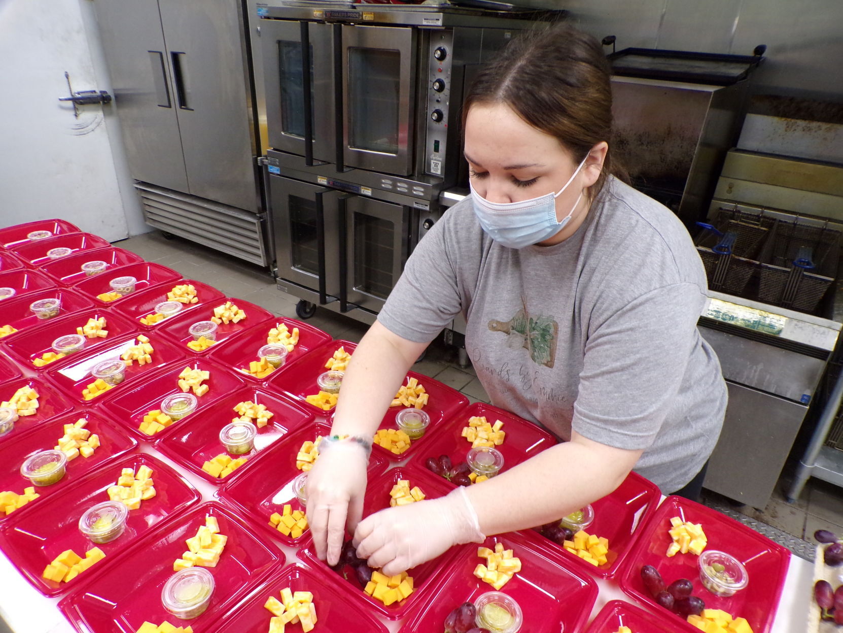 Making charcuterie boards